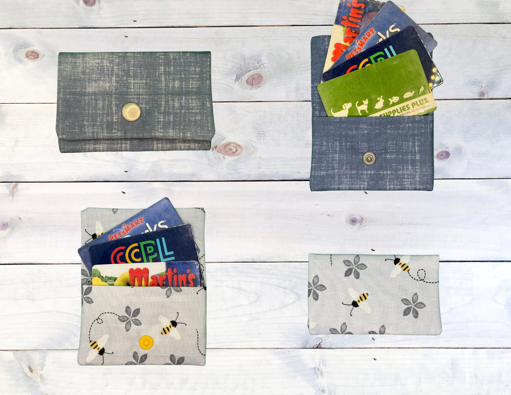 Handmade Fabric Gift Card Pouch – Reusable Card & Cash Holder