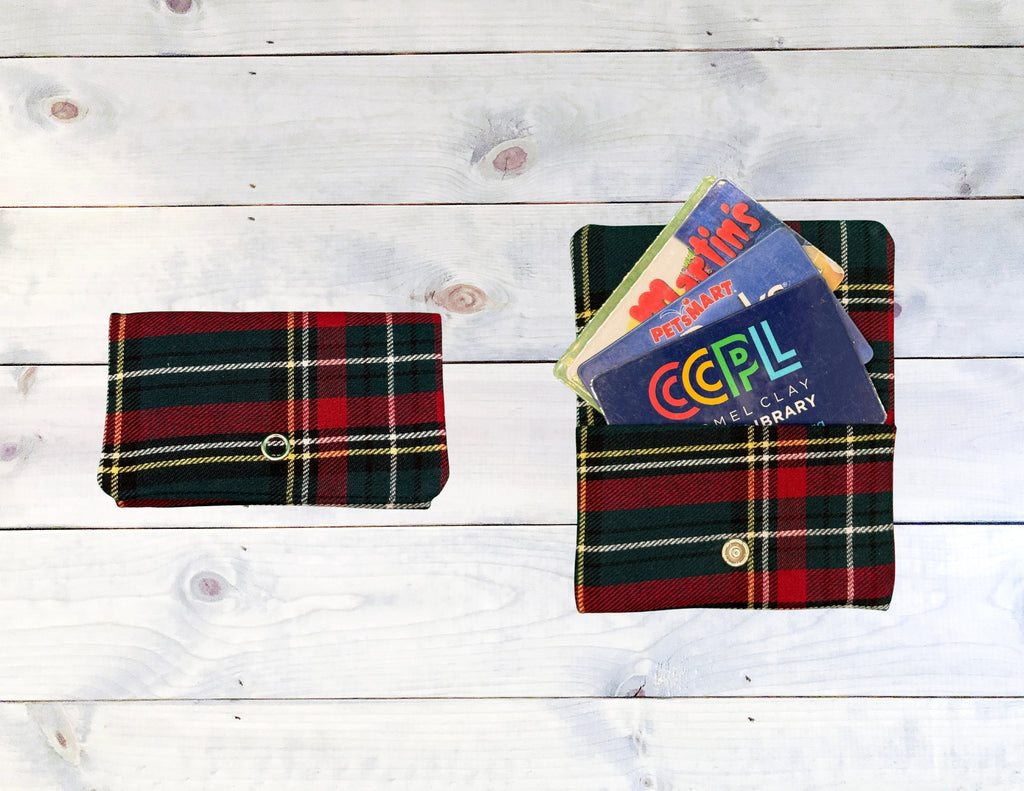 Handmade Fabric Gift Card Pouch – Reusable Card & Cash Holder