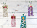 Handmade Lip Balm Holders | Keychain Chapstick Holders | Custom Fabric Options